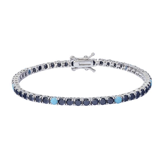 Bracciale Comete Uomo Tennis in Argento UBR1253M18 - UBR1253M18